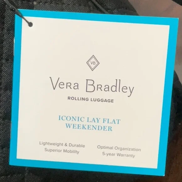 Vera Bradley Weekender NWT - Picture 9 of 11